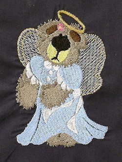 Bear Angel 3 Embroidery design Bear Angel 3 Embroidery design