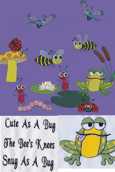Bees Embroidered Designs The Bees Knees Bees Embroidered Designs The Bees Knees