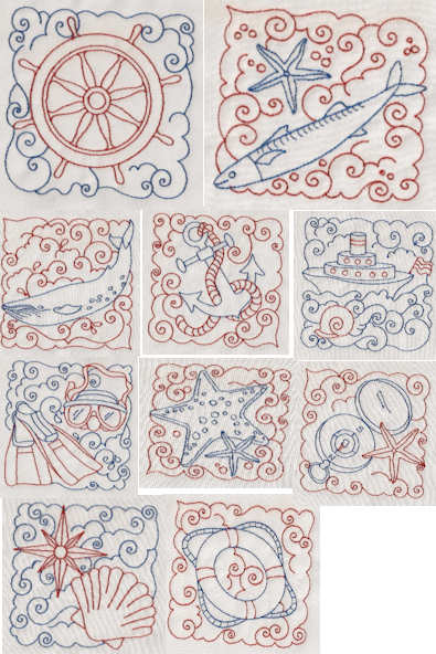 Sea Quilt Blocks Sea Quilt Blocks