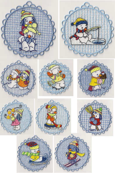 WF O Winter Fun FSL Ornaments. WF O Winter Fun FSL Ornaments.