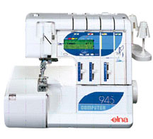 Elna 945 serger sewing machine.