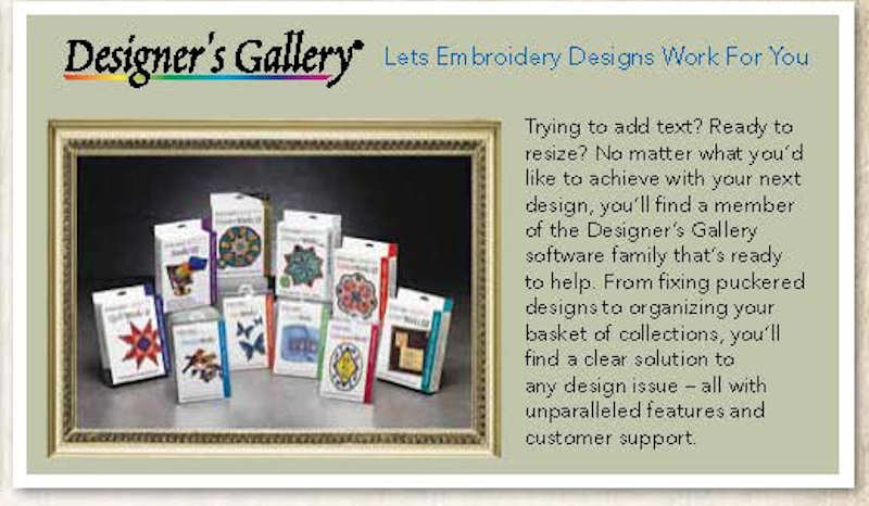 Designer's Gallery