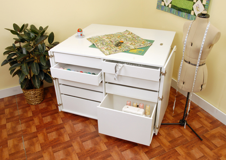 Kangaroo Dingo Sewing machine cabinet and sewing furniture.