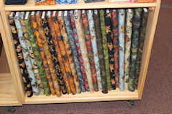 Fabric Selection for sewing classes at Killeen Sew & Quilt