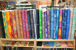 Killeen Sew & Quilt fabric selection for sewing classes