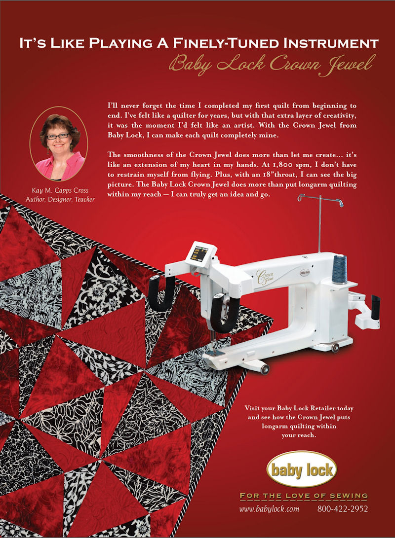 Baby lock jewel longarm quilting online machine