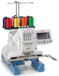 Janome MB4 embroidery machine.