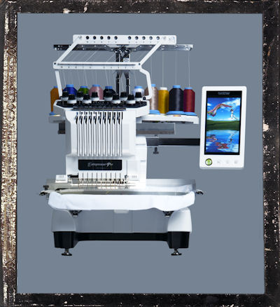 Brother PR1000 embroidery sewing machine.