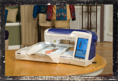 Brother Quatro 2 sewing machine and embroidery machine