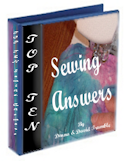 Top Ten Sewing Answers sewing instruction